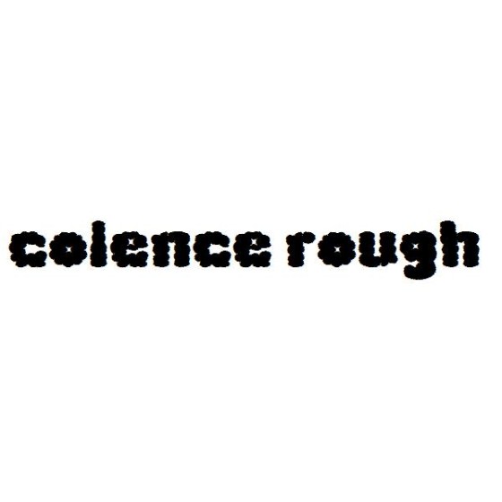 Colence Rough Stylish Trendy Tech Elegante englische Schrift